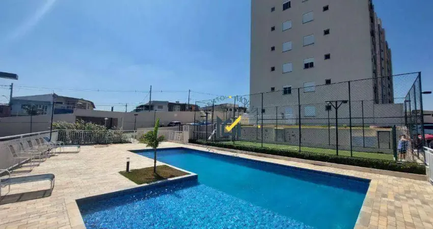 Apartamento com 2 dormitórios para alugar, 49 m² por r$ 2.450,00/mês - edifício residencial vila piemonte - salto/sp