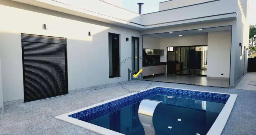 Casa com 3 dormitórios à venda, 217 m² por r$ 1.850.000,00 - condominio portal dos bandeirantes - salto/sp