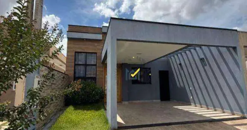 Casa em condomínio com 3 dormitórios para alugar, 103 m² por r$ 5.300/mês + iptu + condomínio - condomínio park real - indaiatuba/sp