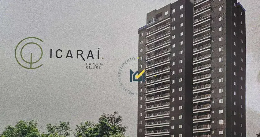 Apartamento com 2 dormitórios à venda, 89 m² por R$ 600.000 - Condomínio Icaraí Parque Clube - Salto/SP