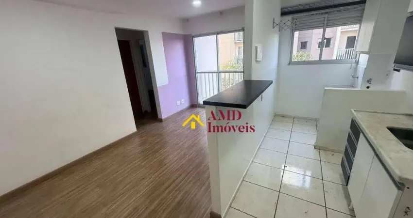 Apartamento com 2 dormitórios para alugar, 45 m² por R$ 1.474,48/mês - Jardim São Francisco - Piracicaba/SP