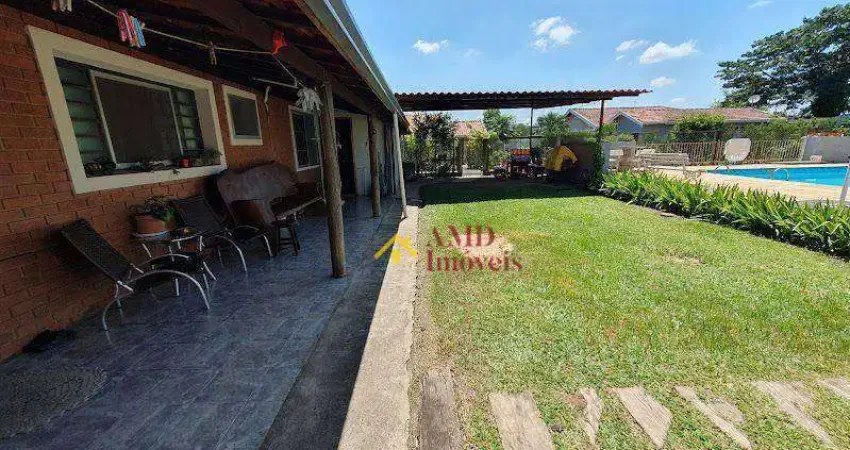 Chácara com 3 dormitórios para alugar, 435 m² por R$ 8.000,00/mês - Nova Suiça - Piracicaba/SP