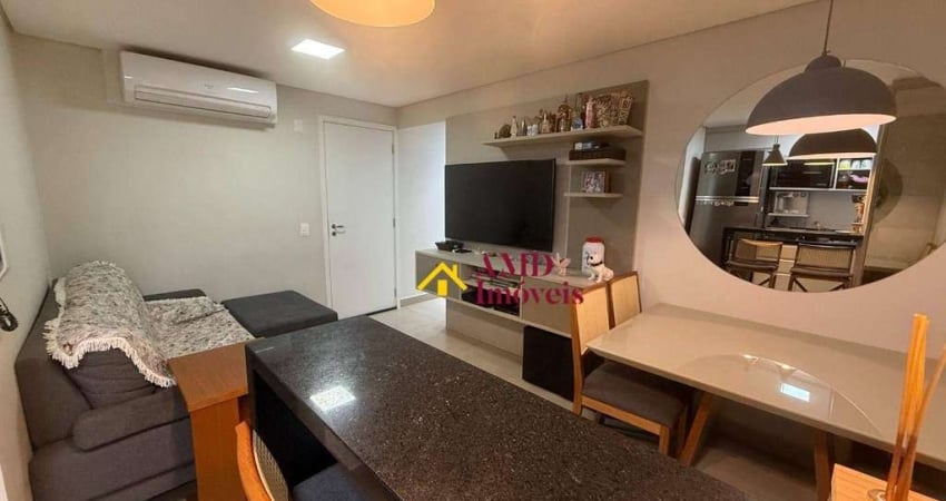 Apartamento com 2 dormitórios à venda, 61 m² por R$ 285.000,00 - Paulicéia - Piracicaba/SP