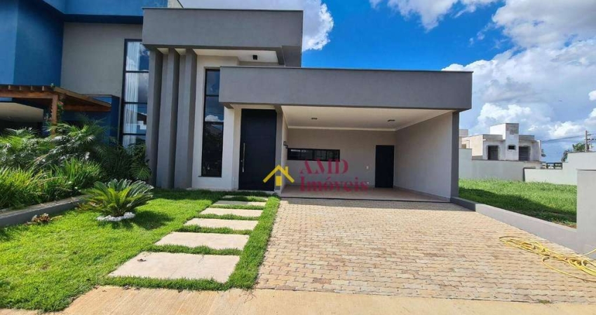 Casa com 3 dormitórios à venda, 160 m² por R$ 1.080.000,00 - Condominio Park Unimep Taquaral - Piracicaba/SP