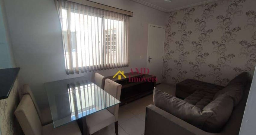 Apartamento com 2 dormitórios para alugar, 45 m² por R$ 1.618,57/mês - Dois Córregos - Piracicaba/SP