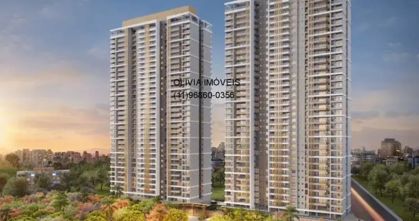 Apartamento a venda com 123mts, 3 suítes, terraço gourmet, 2 vagas a 400m do Shopping Morumbi