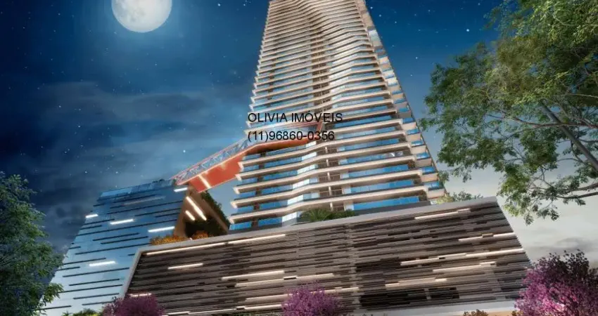 Apartamento a venda com 114mts, 3 dormitórios,1 suíte, terraço gourmet, 2 vagas a 300m do Shopping Morumbi
