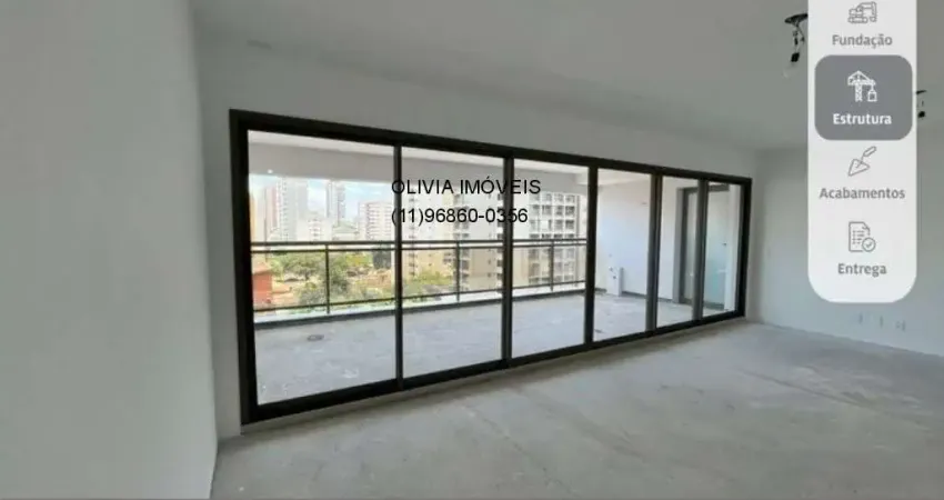 Apartamento a venda 162,50Mts 4 dormitórios sendo 2 suítes, hall privativo, terraço com churrasqueira, 2 vagas em Perdizes