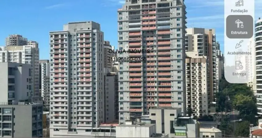 Apartamento a venda 142Mts 3 suítes, hall privativo, banheiro de serviço, terraço com churrasqueira, 2 vagas em Perdizes