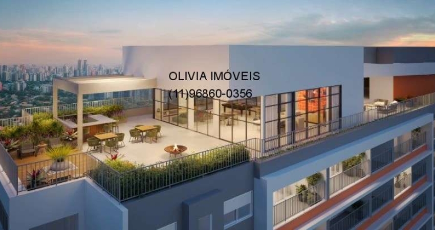 Apartamento a venda com 34mts, 1 suíte, terraço na Vila Mariana a 500m da ESPM e Belas Artes
