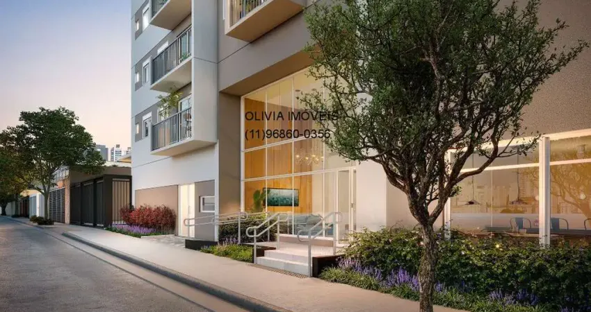 Apartamento a venda com 54Mts 3 dormitórios sendo 1 suíte, terraço, 1 vaga, no Jardim Aurélia 550mts metrô Santos Imigrantes