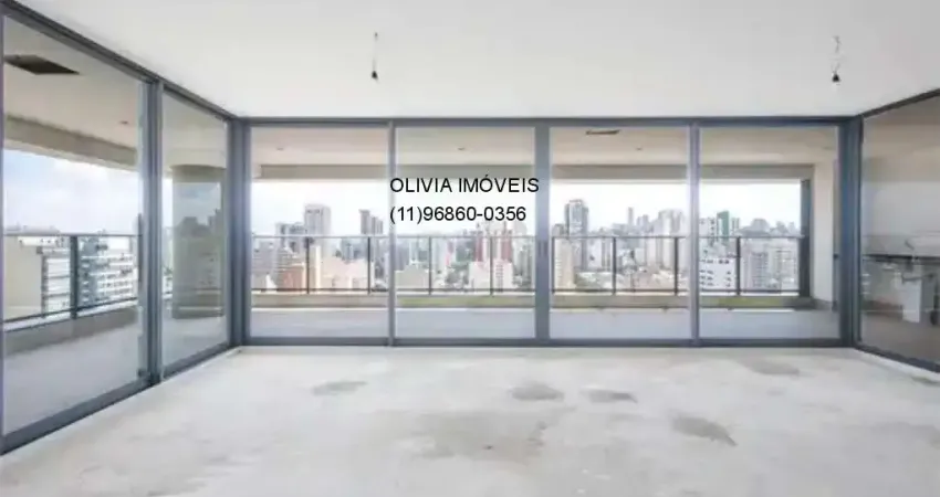 Apartamento de luxo em pinheiros: 4 quartos, 4 suítes, 3 salas, 5 banheiros, 3 vagas - 230m² - são paulo-sp