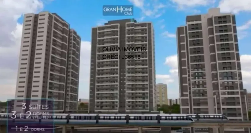 Apartamento a venda com 73mts, 2 dormitórios, 1 suíte, churrasqueira, 1 vaga na Vila Prudente a 120m da Estação Oratório