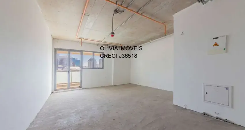 Excelente oportunidade: Sala Comercial à venda em condomínio de alto padrão em Santo Amaro, SP - 43m², 1 banheiro, 2 vagas.