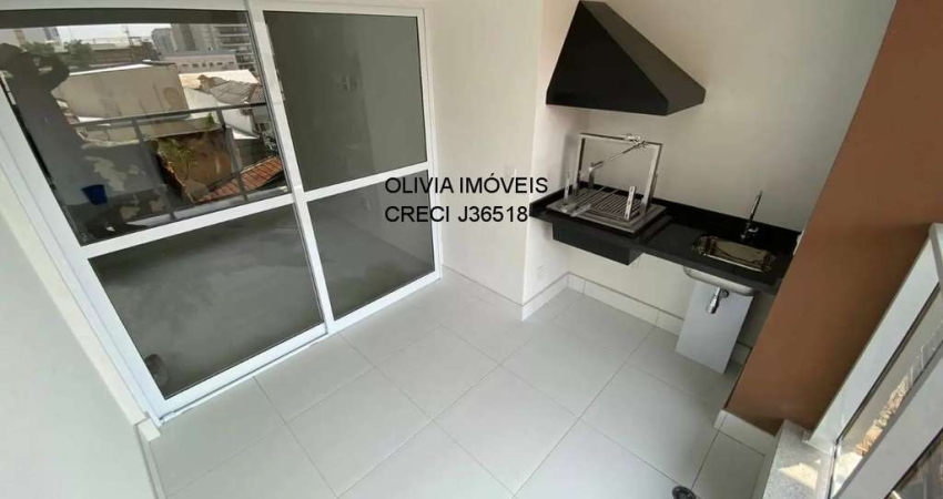 Apartamento a venda com 88mts 3 quartos, 1 suíte, terraço com churrasqueira, 2 vagas na Vila Romana