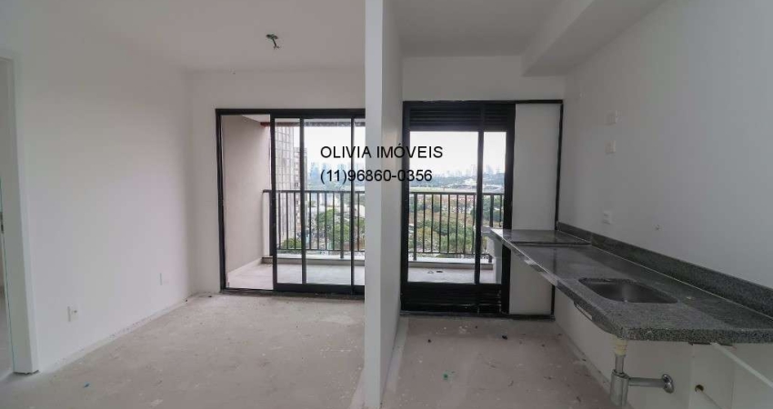 Apartamento a venda com 43mts com  2 dormitórios, 1 wc, terraço, em Pinheiros a 700m do Shopping Eldorado.