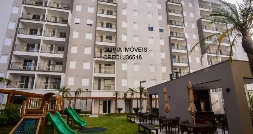 Apartamento a venda com 59mts, 2 dormitórios sendo 1 suíte, sala ampla, terraço e 1 vaga na Vila das Mercês.
