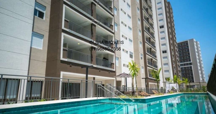 Amplo apartamento a venda com 76mts, 3 quartos com 1 suíte, terraço gourmet, 2 vagas na Vila Andrade.