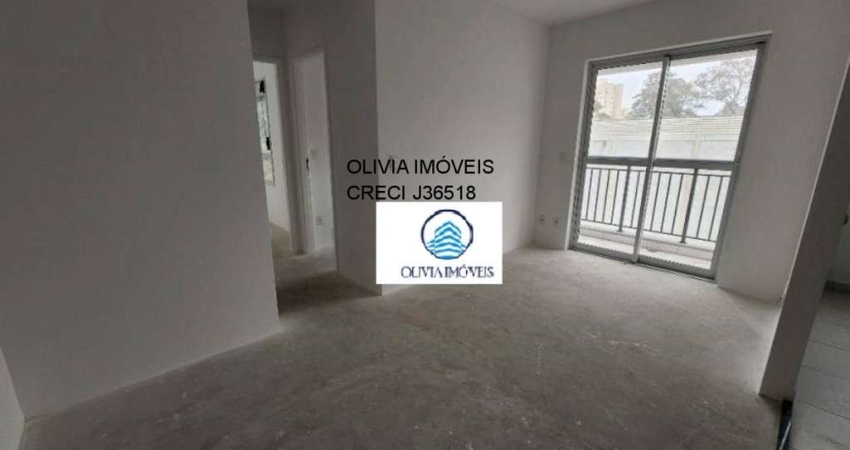 Apartamento a venda com 45mts, 2 dormitórios, 1 wc, sala integrada, terraço,  1 vaga, na Vila Andrade