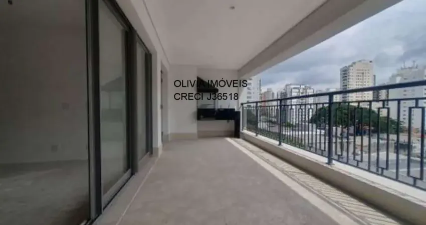 Apartamento de Luxo em Moema: 3 quartos, 3 suítes, 3 salas, 5 banheiros, 2 vagas, 149m² - São Paulo-SP