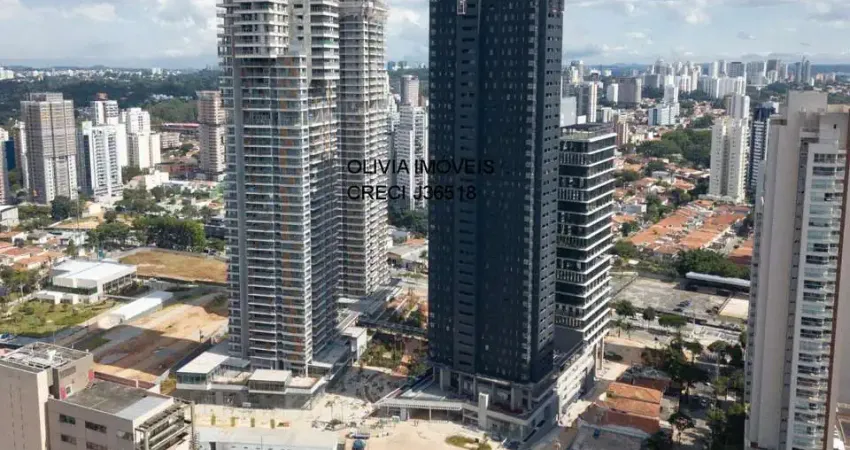 Apartamento de alto padrão no Brooklin: 3 quartos, 1 suíte, 2 salas, 2 banheiros, 2 vagas de garagem - 105m² - São Paulo-SP.