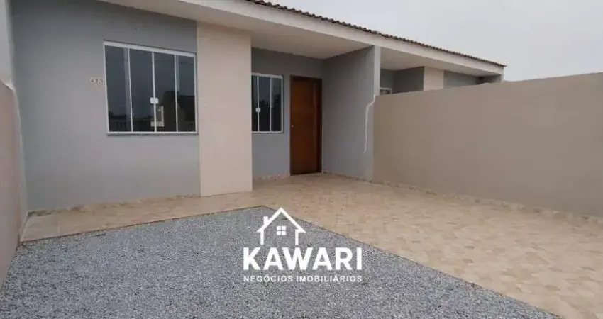 Casa com 02 quartos em santa Terezinha