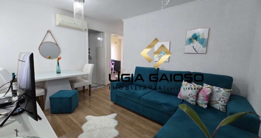 Apartamento à venda em São José dos Campos-SP: 2 quartos, 1 sala, 1 banheiro, 1 vaga, 43m² no Floradas de São José. Confira!