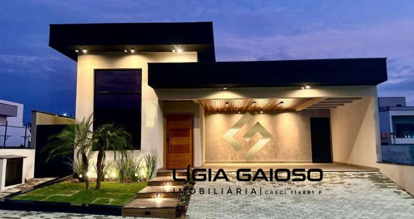 Casa em Condomínio de Alto Padrão em Caçapava-SP: 3 Quartos, 1 Suíte, 2 Salas, 4 Vagas e 150m² de Área!