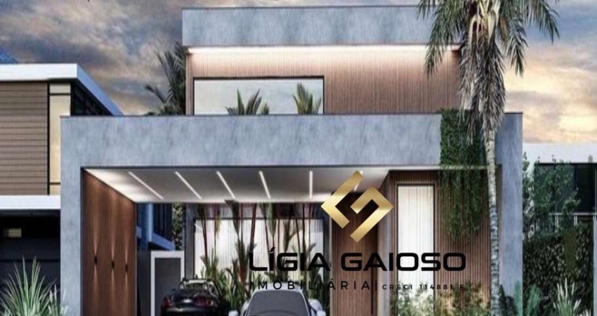 Casa de condomínio sobrado à venda tem 293m² com 4 suítes no Urbanova, em São José dos Campos