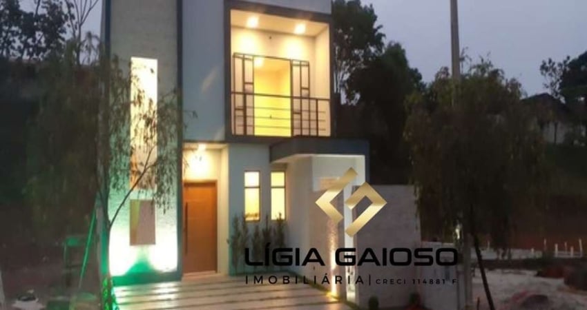 Lindo sobrado 180m² 3 dorms À VENDA no RES. VILA ROMANA! - Pinda