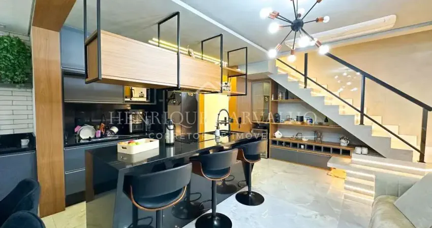 Apartamento duplex para venda em são bernardo do campo, jardim do mar, 2 dormitórios, 2 suítes, 3 banheiros, 1 vaga