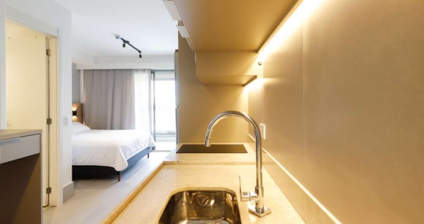 Apartamento tipo para venda com 1 quarto, 31m²