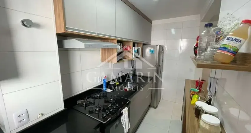 Apartamento de 65m², 3 dormitórios, 1 suíte, marcenaria em todos os cômodos, 2 vaga de garagem .