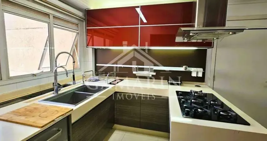 Apartamento à venda e para locação em vila romana - 206m² - 4 quartos - 3 suítes - 5 vagas