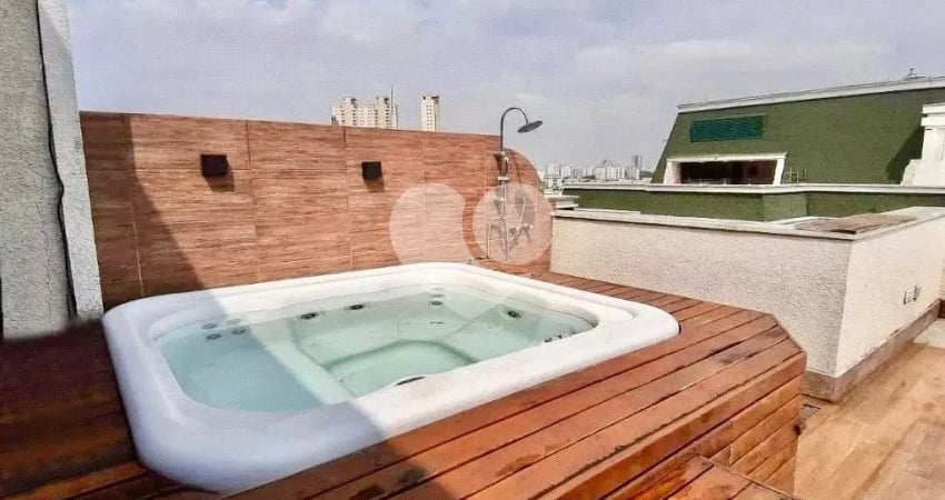 Cobertura Duplex à Venda | 3 Dormitórios | 1 Suíte | Jacuzzi | Área Gourmet | 2 Vagas | Condomínio Clube Completo
