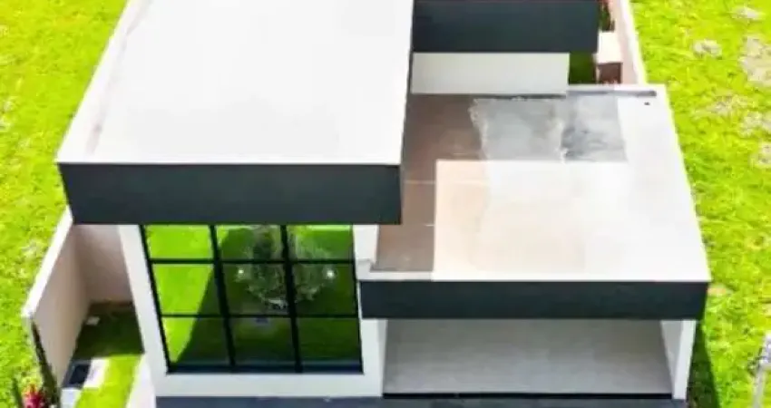 Casa em condomínio fechado com 4 quartos à venda na Alameda Noruega, 54, Terras Alpha Residencial 1, Senador Canedo