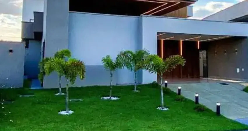 Casa térrea 4 suítes sendo 1 master no terras alpha 2 senador canedo