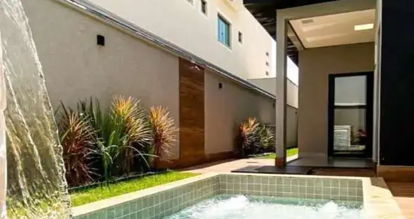 Casa térrea em 4 suítes, sendo 1 master no terras alpha 1 senador canedo