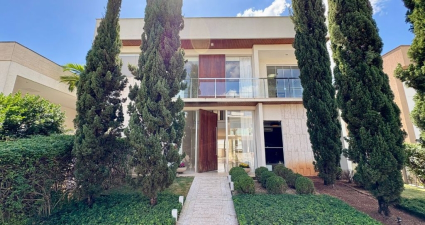 Casa de alto padrão, 4 suítes plenas no Alphaville Flamboyant Residencial Araguaia