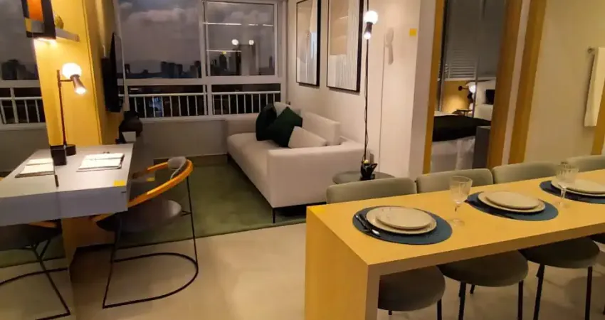 Studio de 40m², condomínio com lazer completo, próximo da Praça Universitária no Leste Universitário