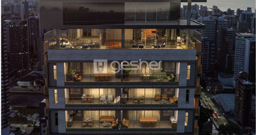Apartamento com 3 quartos à venda na Rua Canuto de Aguiar, s, Meireles, Fortaleza
