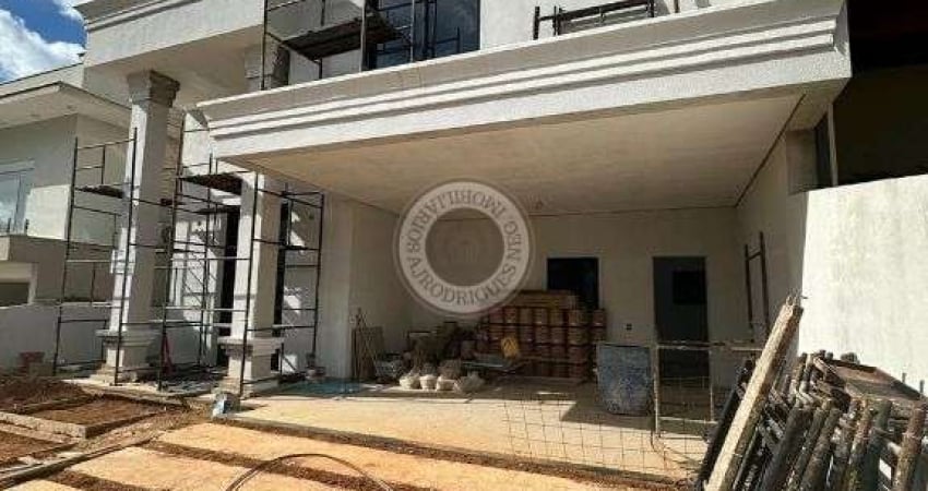 Casa de luxo em fase finaa de acabamento ,localizada em condominio alto padrao