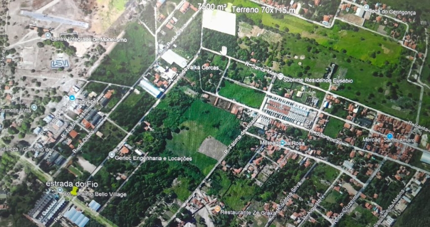 Terreno à venda na Av da seresta, 0, Encantada, Eusébio