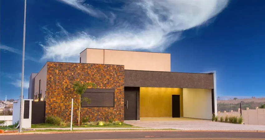 Casa Moderna de Alto Padrão com 3 Suítes + Escritório reversivel