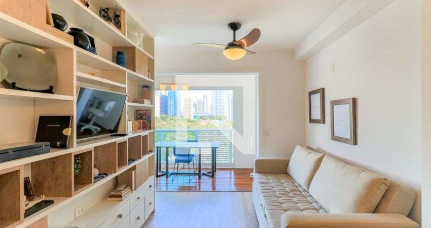 Apartamento para Aluguel - Brooklin, 1 Quarto,  50 m² - São Paulo