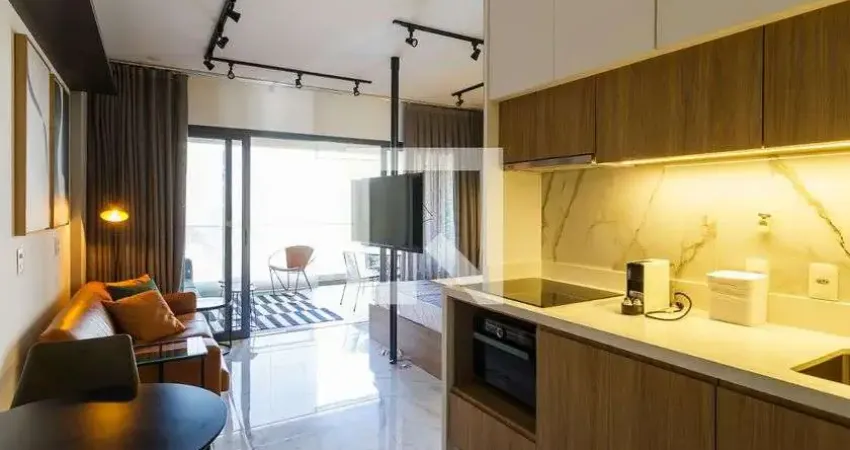 Kitnet / Stúdio para Aluguel - Vila Olímpia, 1 Quarto,  45 m² - São Paulo