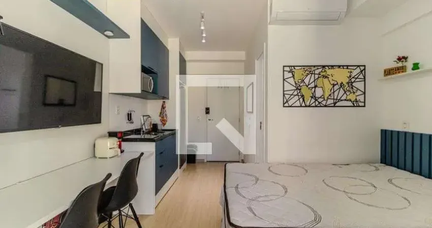 Kitnet / Stúdio para Aluguel - Higienópolis, 1 Quarto,  24 m² - São Paulo