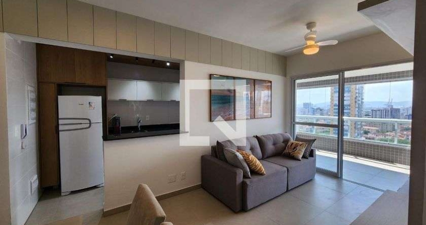 Apartamento para Aluguel - Boqueirão, 1 Quarto,  62 m² - Santos