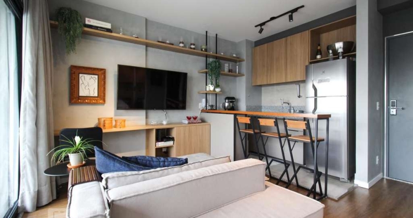 Kitnet / Stúdio para Aluguel - Vila Olímpia, 1 Quarto,  40 m² - São Paulo