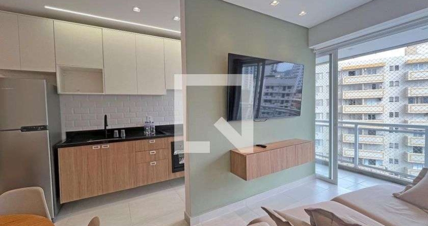Apartamento para Aluguel - Gonzaga , 1 Quarto,  40 m² - Santos
